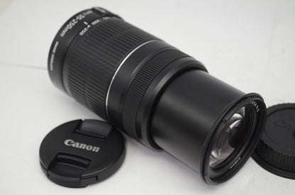 美品 Canon キヤノン EF-S 55-250mm F4-5.6 IS II APS-C ズームレンズ 250926l