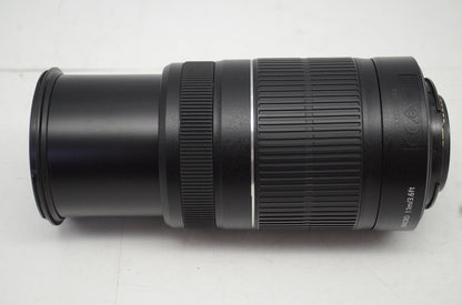美品 Canon キヤノン EF-S 55-250mm F4-5.6 IS II APS-C ズームレンズ 250926l