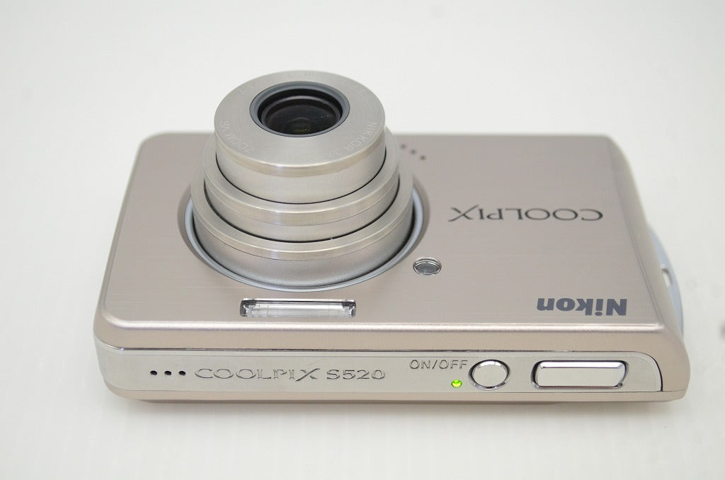 良品 Nikon ニコン COOLPIX S520 コンパクトデジタルカメラ ライトブロンズ 元箱付 251202p