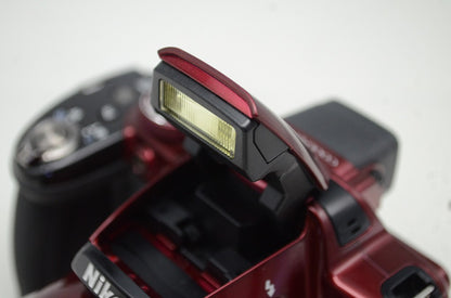 良品 Nikon ニコン COOLPIX P520 デジタルカメラ レッド 251129m