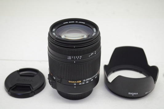 訳あり品 SIGMA シグマ 18-250mm F3.5-6.3 DC MACRO OS HSM Nikon ニコン Fマウント APS-C ズームレンズ 250927aj