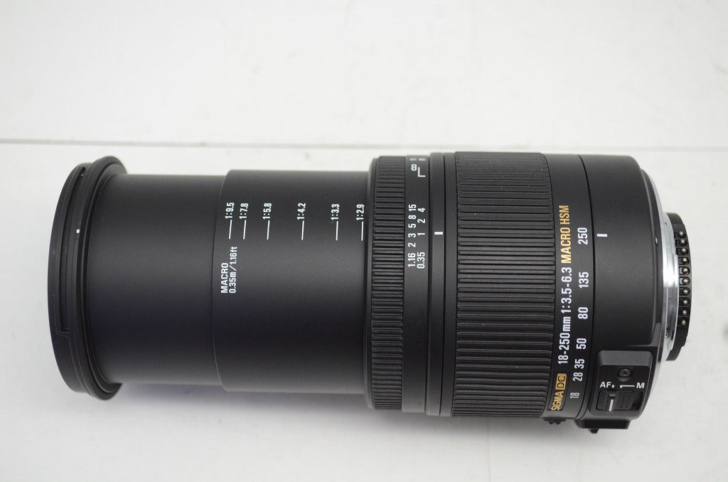 訳あり品 SIGMA シグマ 18-250mm F3.5-6.3 DC MACRO OS HSM Nikon ニコン Fマウント APS-C ズームレンズ 250927aj