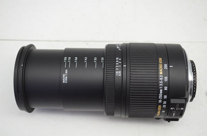 訳あり品 SIGMA シグマ 18-250mm F3.5-6.3 DC MACRO OS HSM Nikon ニコン Fマウント APS-C ズームレンズ 250927aj