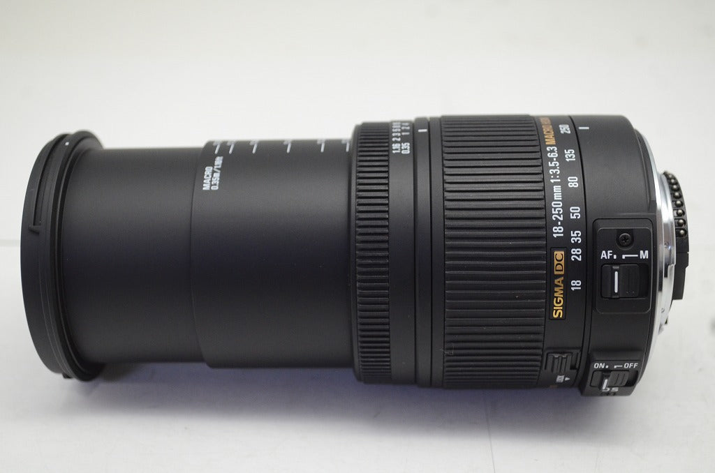 訳あり品 SIGMA シグマ 18-250mm F3.5-6.3 DC MACRO OS HSM Nikon ニコン Fマウント APS-C ズームレンズ 250927aj