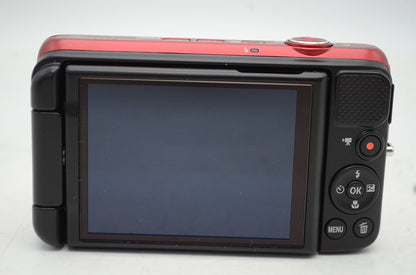 美品 Nikon ニコン COOLPIX S6600 コンパクトデジタルカメラ ラズベリーレッド 元箱付 250929a