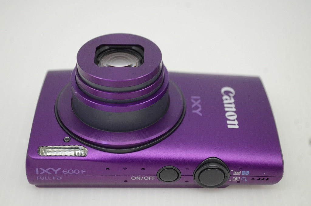 美品 Canon キヤノン IXY 600F コンパクトデジタルカメラ パープル 251202u