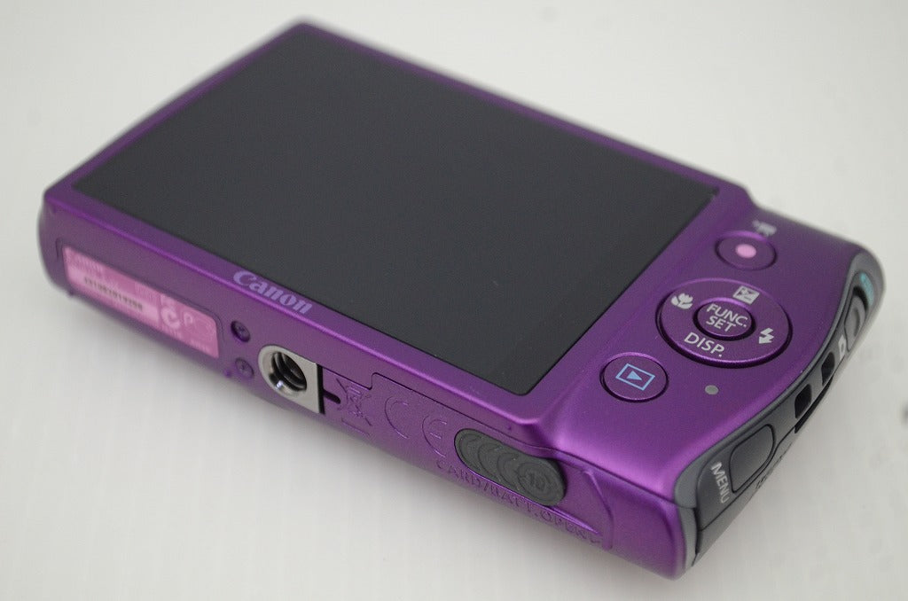 美品 Canon キヤノン IXY 600F コンパクトデジタルカメラ パープル 251202u