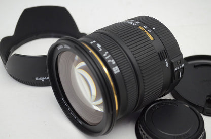 SIGMA シグマ 17-50mm F2.8 EX DC HSM PENTAX ペンタックス Kマウント APS-C ズームレンズ フード付 250927y