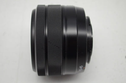 美品 FUJIFILM フジフィルム SUPER EBC FUJINON XC 15-45mm F3.5-5.6 OIS PZ Xマウント ズームレンズ ブラック 250930u