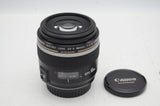 美品 Canon キヤノン EF-S 60mm F2.8 MACRO USM APS-C 単焦点レンズ 250402ad