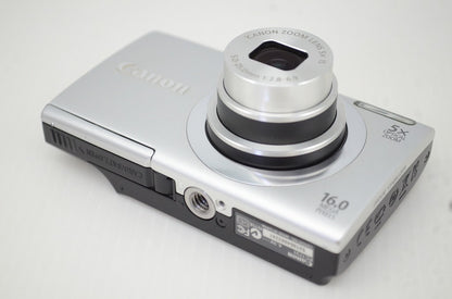 良品 Canon キヤノン PowerShot A2400 IS コンパクトデジタルカメラ シルバー 251203a
