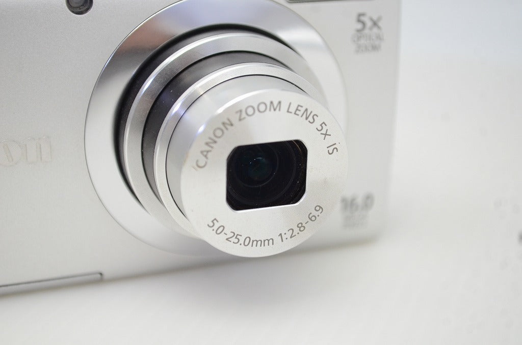 良品 Canon キヤノン PowerShot A2400 IS コンパクトデジタルカメラ シルバー 251203a