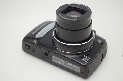 美品 Canon キヤノン PowerShot SX120 IS コンパクトデジタルカメラ ブラック 251203j
