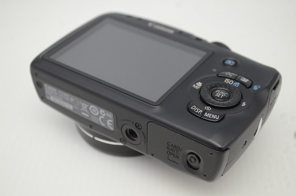 美品 Canon キヤノン PowerShot SX120 IS コンパクトデジタルカメラ ブラック 251203j