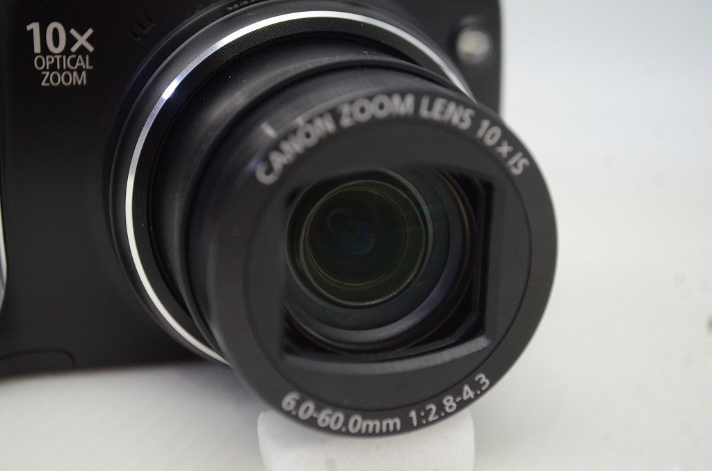 美品 Canon キヤノン PowerShot SX120 IS コンパクトデジタルカメラ ブラック 251203j