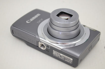 良品 Canon キヤノン IXY 130 コンパクトデジタルカメラ グレー 元箱付 251203b