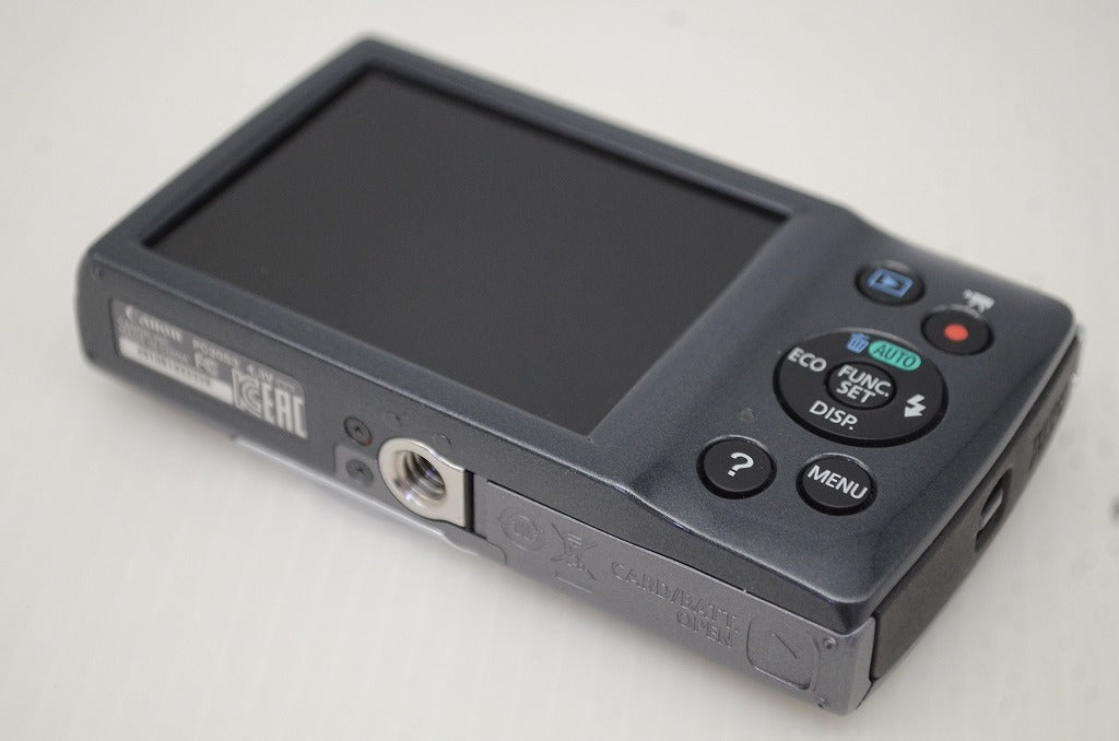 良品 Canon キヤノン IXY 130 コンパクトデジタルカメラ グレー 元箱付 251203b