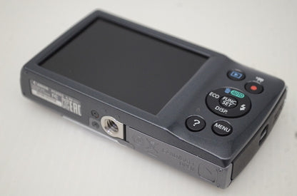 良品 Canon キヤノン IXY 130 コンパクトデジタルカメラ グレー 元箱付 251203b