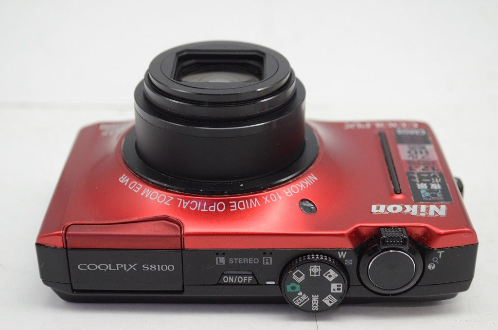 Nikon ニコン COOLPIX S8100 コンパクトデジタルカメラ レッド 元箱付 250925b
