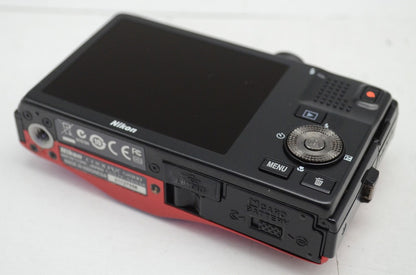 Nikon ニコン COOLPIX S8100 コンパクトデジタルカメラ レッド 元箱付 250925b