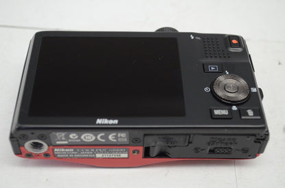 Nikon ニコン COOLPIX S8100 コンパクトデジタルカメラ レッド 元箱付 250925b