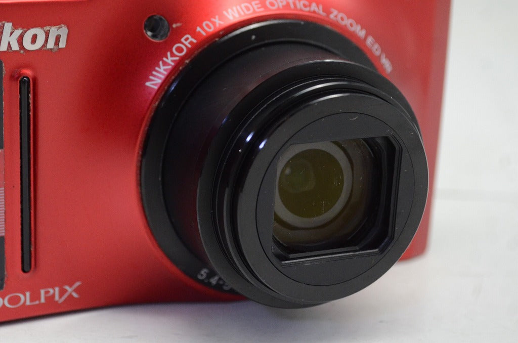 Nikon ニコン COOLPIX S8100 コンパクトデジタルカメラ レッド 元箱付 250925b