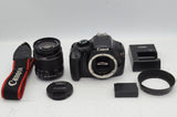 良品 Canon EOS Kiss X50 + EF-S 18-55mm IS II レンズキット デジタル一眼レフカメラ 250402t
