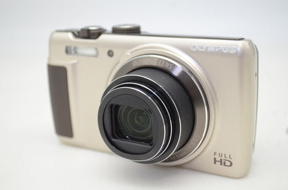 OLYMPUS オリンパス STYLUS SH-21 コンパクトデジタルカメラ ゴールド 元箱付 251203f