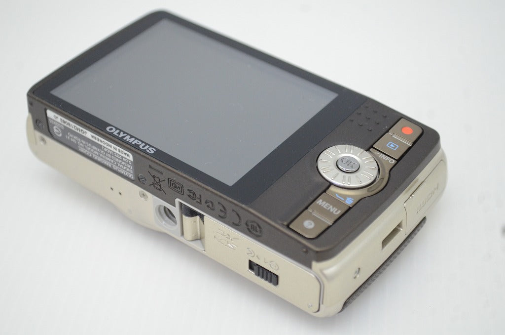 OLYMPUS オリンパス STYLUS SH-21 コンパクトデジタルカメラ ゴールド 元箱付 251203f