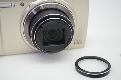 OLYMPUS オリンパス STYLUS SH-21 コンパクトデジタルカメラ ゴールド 元箱付 251203f