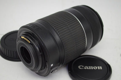美品 Canon キヤノン EF-S 55-250mm F4-5.6 IS II APS-C ズームレンズ 250927m