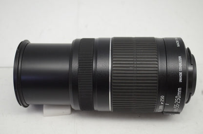 美品 Canon キヤノン EF-S 55-250mm F4-5.6 IS II APS-C ズームレンズ 250927m