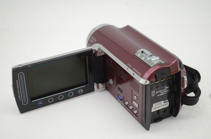 美品 JVC ケンウッド Everio GZ-MG840 デジタルビデオカメラ レッド 元箱付 251202j