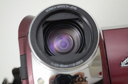 美品 JVC ケンウッド Everio GZ-MG840 デジタルビデオカメラ レッド 元箱付 251202j
