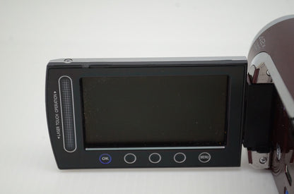 美品 JVC ケンウッド Everio GZ-MG840 デジタルビデオカメラ レッド 元箱付 251202j