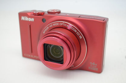 Nikon ニコン COOLPIX S8200 コンパクトデジタルカメラ レッド 251203g