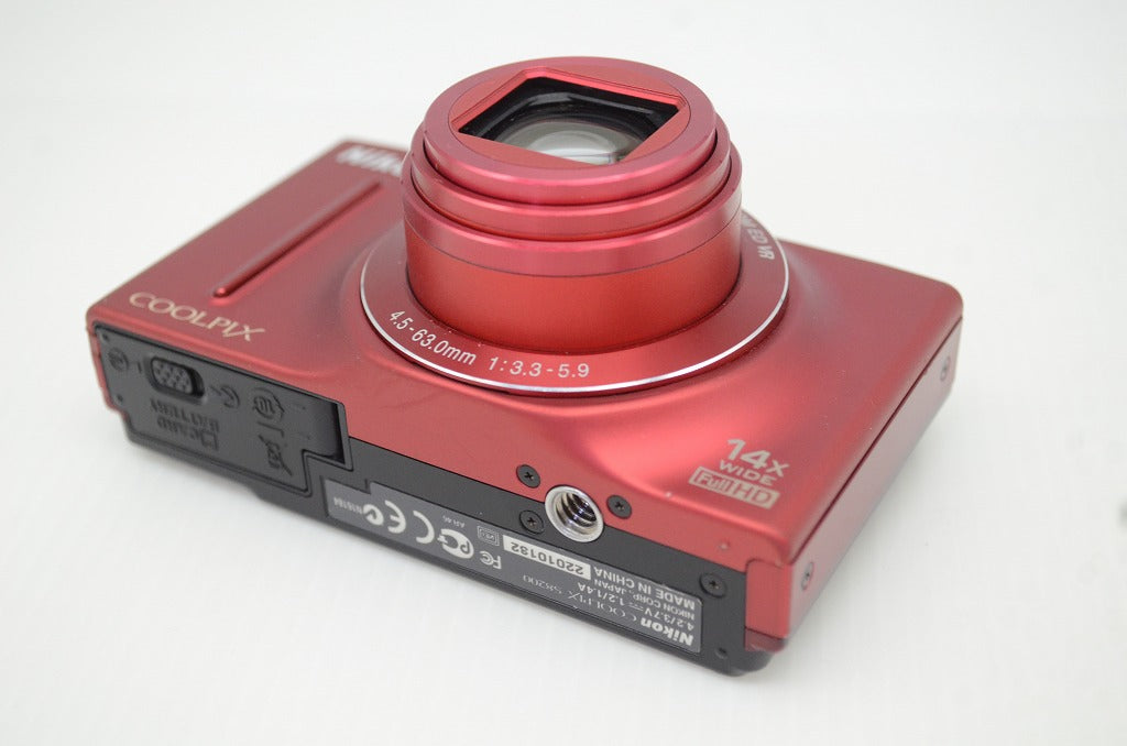Nikon ニコン COOLPIX S8200 コンパクトデジタルカメラ レッド 251203g