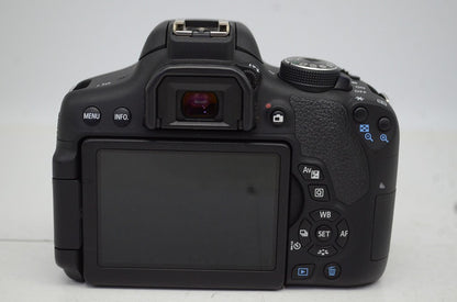 美品 Canon キヤノン EOS Kiss X8i レンズキット EF-S 18-55mm F3.5-5.6 IS STM デジタル一眼レフカメラ 250927ao