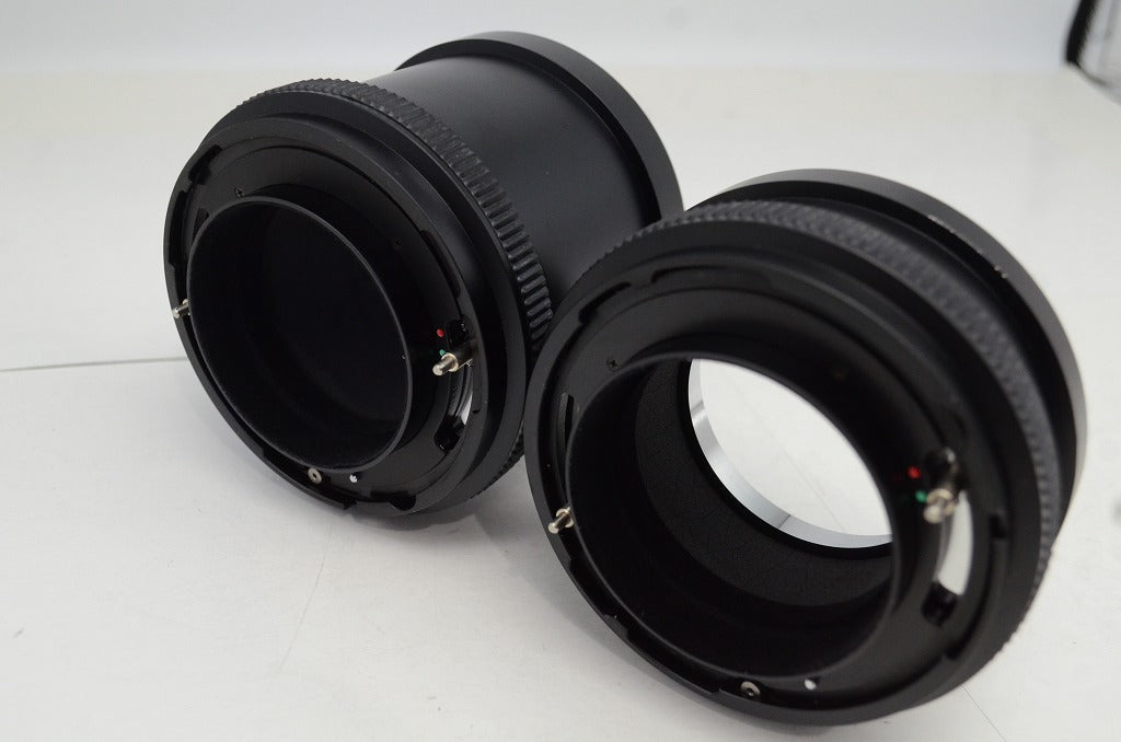 良品 Mamiya ExtensionTube Set No.1 45mm No.2 82mm RB67用 エクステンションチューブ NA701 NA702 中判 250930f