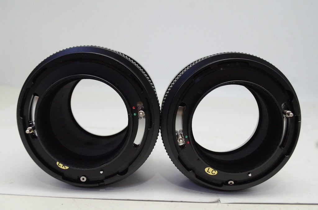 良品 Mamiya ExtensionTube Set No.1 45mm No.2 82mm RB67用 エクステンションチューブ NA701 NA702 中判 250930f