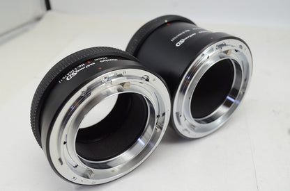 良品 Mamiya ExtensionTube Set No.1 45mm No.2 82mm RB67用 エクステンションチューブ NA701 NA702 中判 250930f