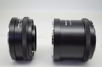 良品 Mamiya ExtensionTube Set No.1 45mm No.2 82mm RB67用 エクステンションチューブ NA701 NA702 中判 250930f