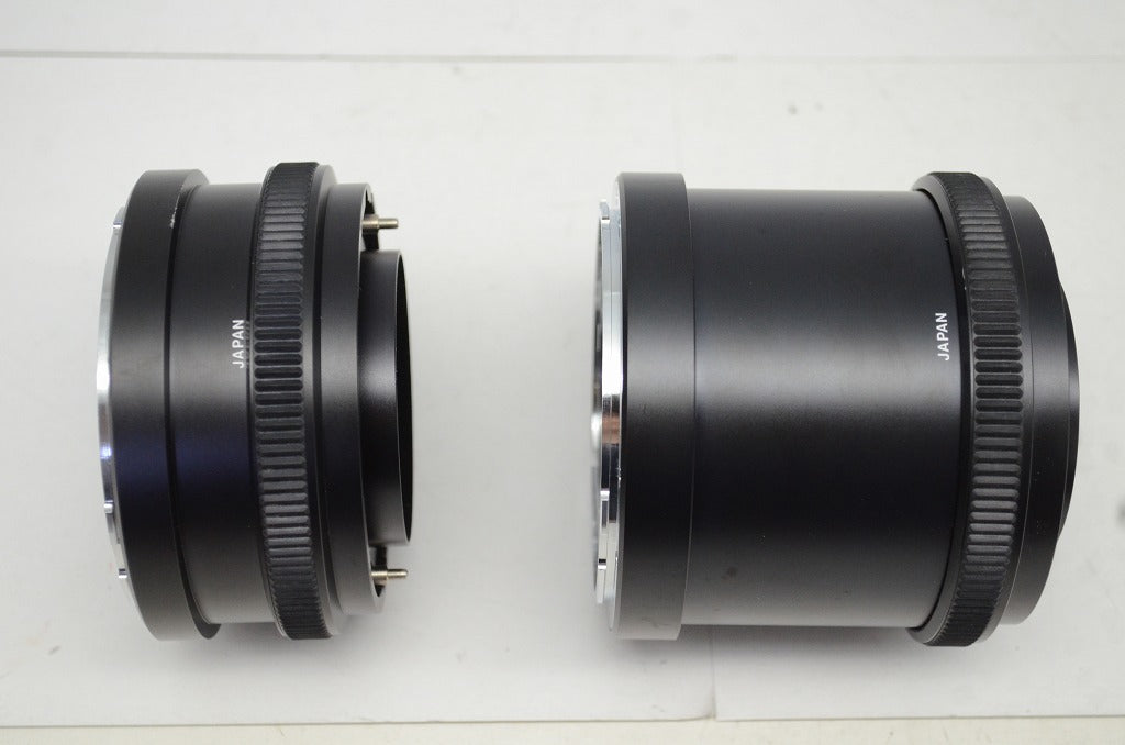 良品 Mamiya ExtensionTube Set No.1 45mm No.2 82mm RB67用 エクステンションチューブ NA701 NA702 中判 250930f