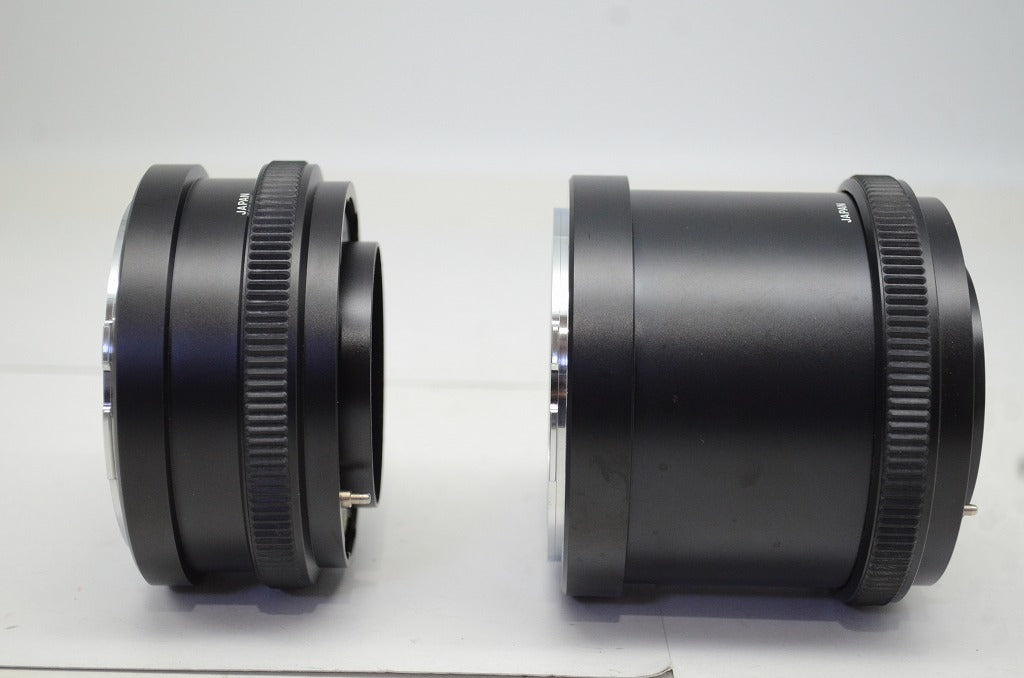 良品 Mamiya ExtensionTube Set No.1 45mm No.2 82mm RB67用 エクステンションチューブ NA701 NA702 中判 250930f