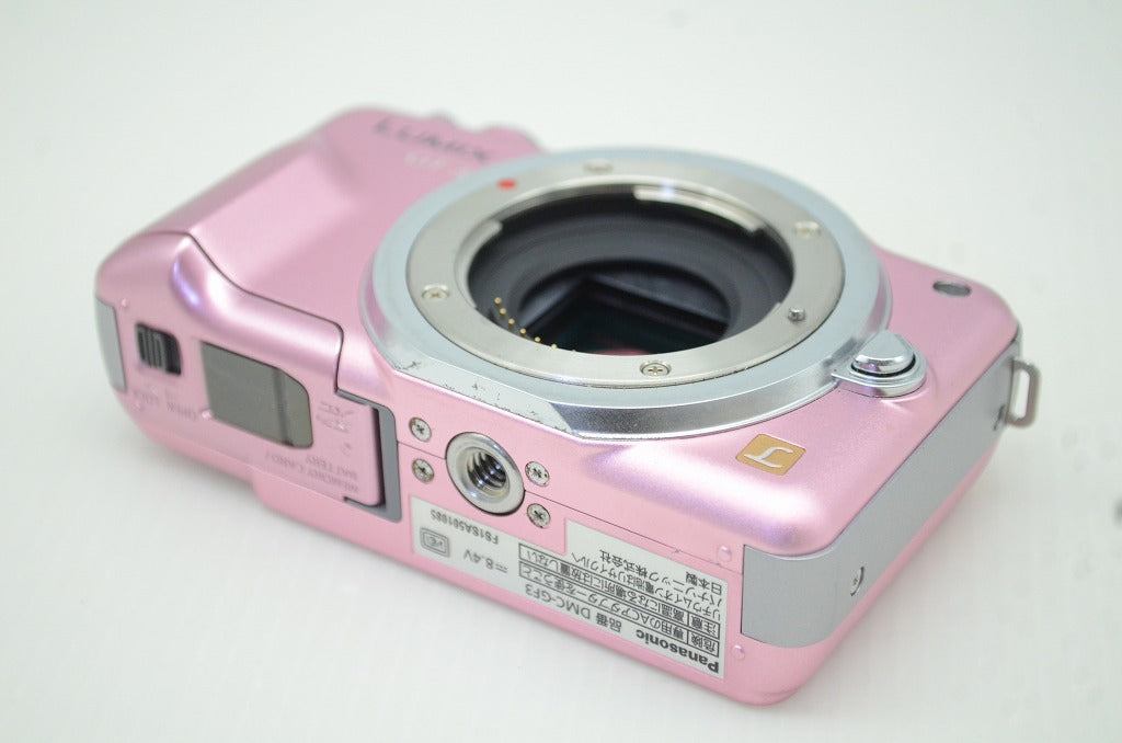 美品 Panasonic パナソニック LUMIX DMC-GF3 ボディ ミラーレス一眼カメラ フェアリーピンク 元箱付 251202c