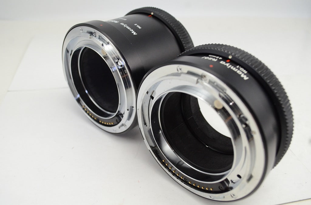 Mamiya マミヤ RZ67 EXTENSION TUBE No.1 45mm No.2 82mm エクステンションチューブ 中判 250930h