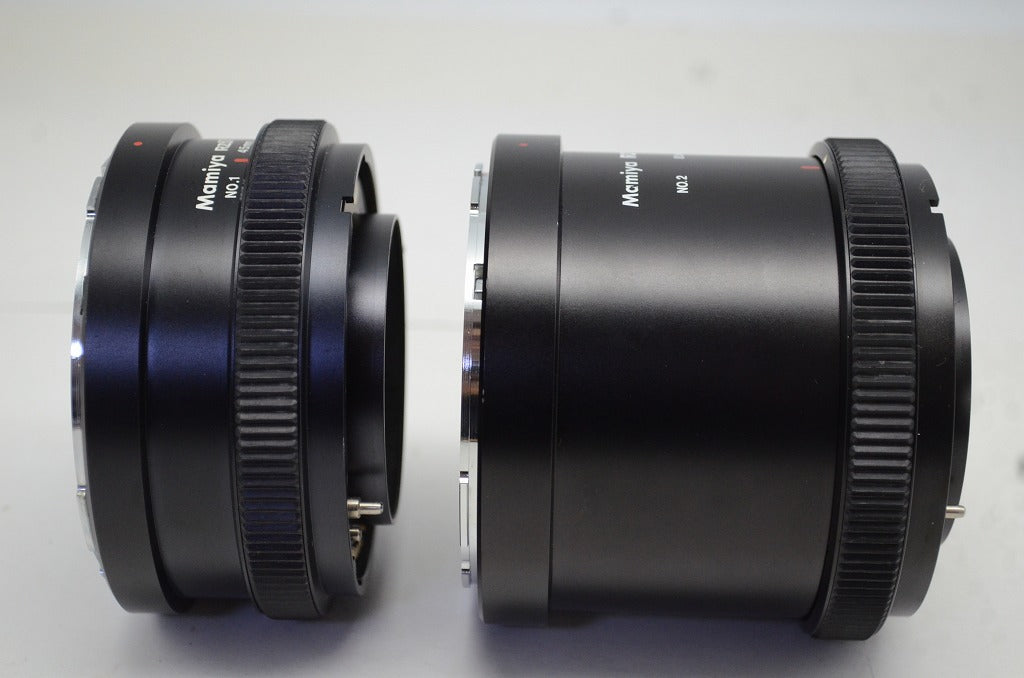 Mamiya マミヤ RZ67 EXTENSION TUBE No.1 45mm No.2 82mm エクステンションチューブ 中判 250930h
