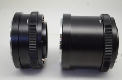 Mamiya マミヤ RZ67 EXTENSION TUBE No.1 45mm No.2 82mm エクステンションチューブ 中判 250930h
