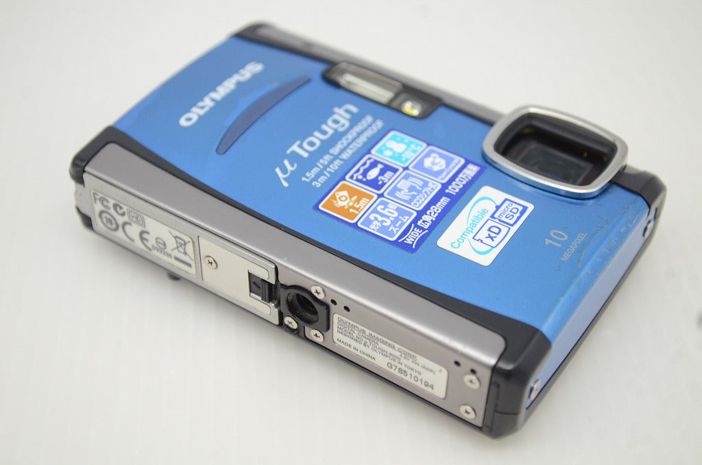 OLYMPUS オリンパス μ TOUGH-6000 コンパクトデジタルカメラ ブルー 251204r