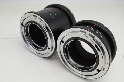 良品 Mamiya マミヤ ExtensionTube Set No.1 45mm No.2 82mm RB67用 エクステンションチューブ 中判 250930ga